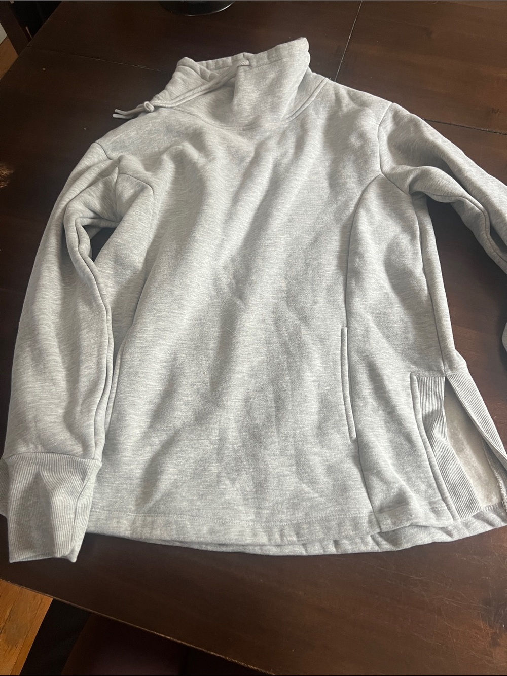 PINK Victoria's Secret Men's Heather Gray Turtleneck Pullover